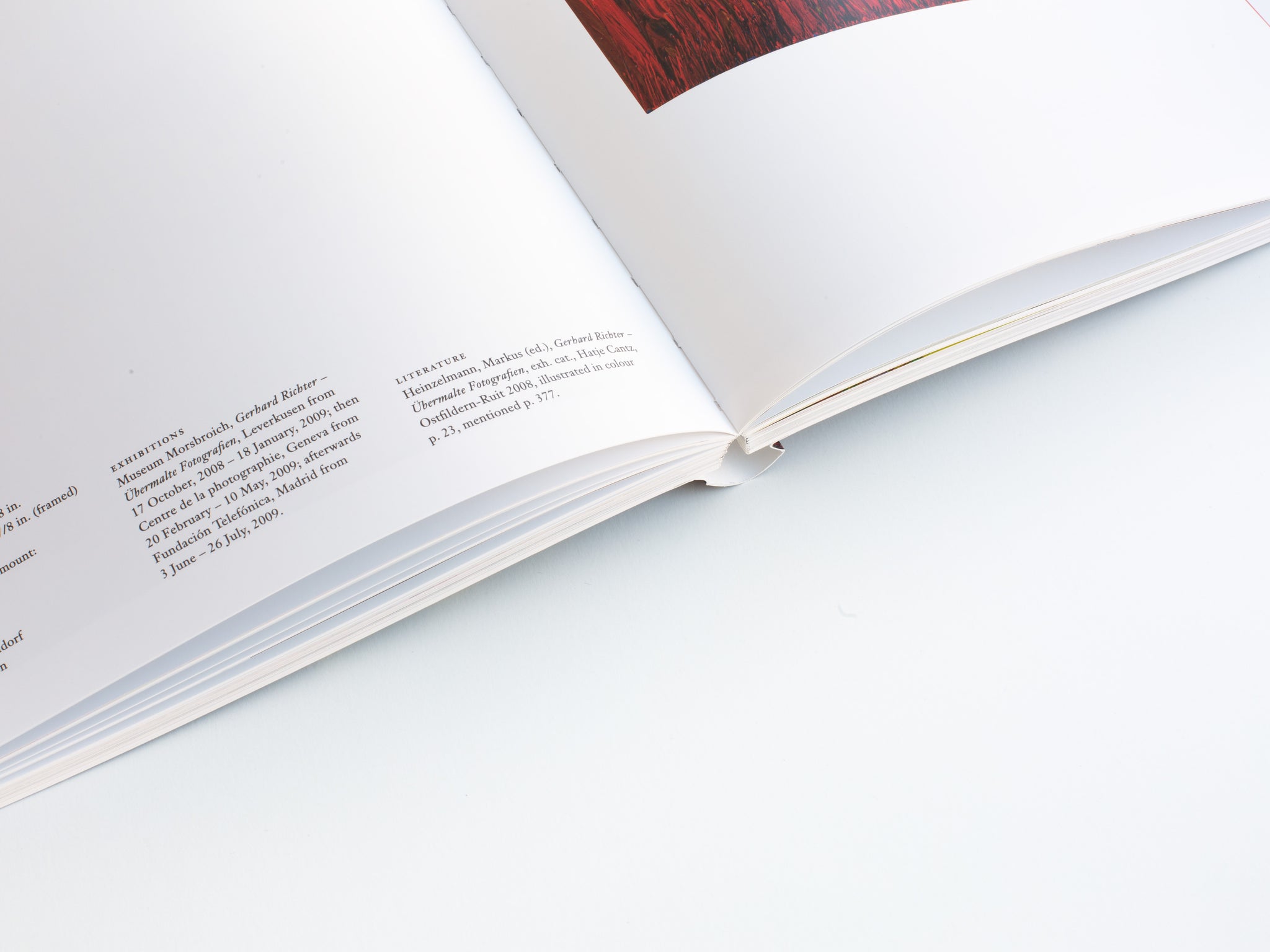 Gerhard Richter Sils　直筆サイン本 GERHARD RICHTER, Gerhard Richter, 2023 [signed book
